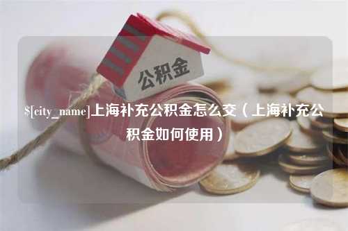 凤城上海补充公积金怎么交（上海补充公积金如何使用）